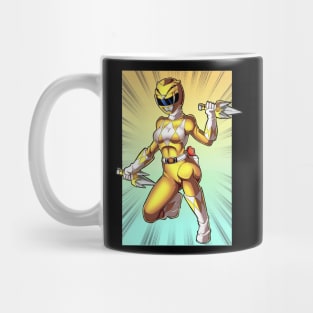 yellow ranger Mug